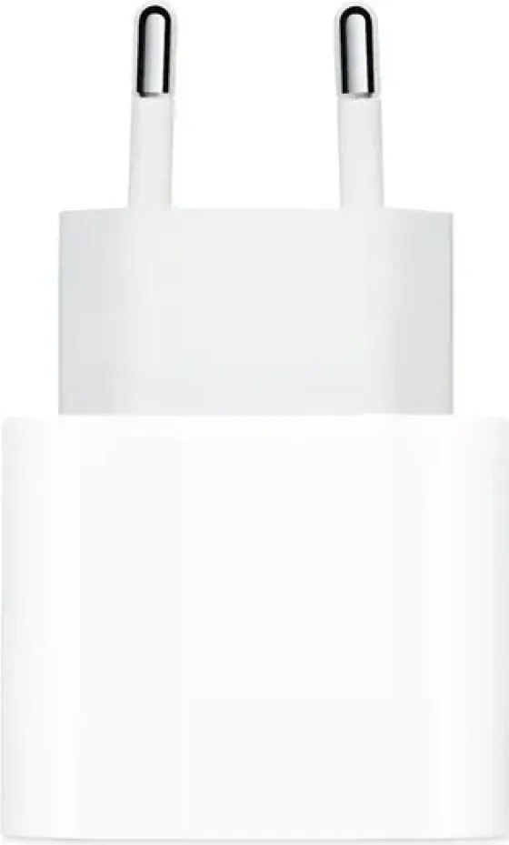 Apple Φορτιστής Χωρίς Καλώδιο με Θύρα USB-C 20W Λευκός (Power Adapter MD3J4) - Image 1