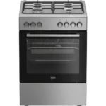 Beko FBE62130GXDN Κουζίνα 66lt με Εστίες Υγραερίου Π60εκ. Inox