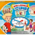Ravensburger Γερμανικά Εκπαιδευτικό Παιχνίδι Εκμάθησης Ώρας από Ξύλο 00126