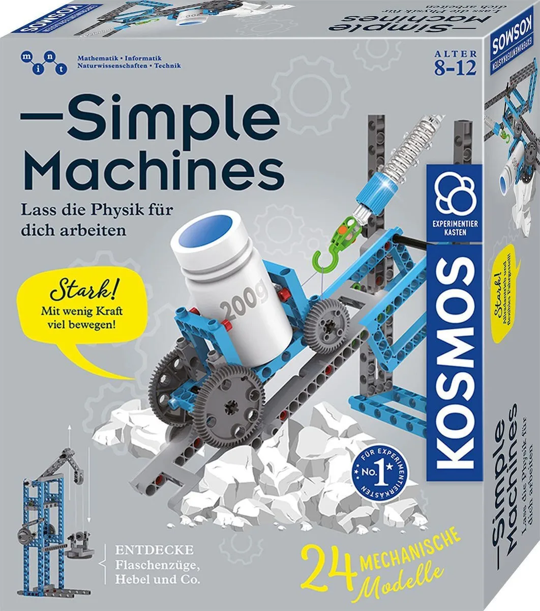Kosmos Simple Machines STEM Εκπαιδευτικό Παιχνίδι Μηχανικής για 8-12 Ετών 620868 - Image 1