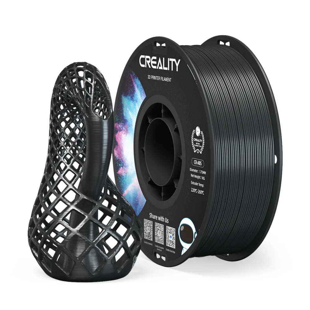 20250407115357_creality3d_abs_3d_printer_filament_1_75mm_mayro_1kg_3301020035 Creality3D ABS 3D Printer Filament 1.75mm Μαύρο 1kg 3301020035 1τμχ (Spool) - Image 1