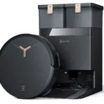 Ecovacs Deebot T50 Max Pro Omni Σκούπα Ρομπότ για Σκούπισμα & Σφουγγάρισμα με Wi-Fi Μαύρη