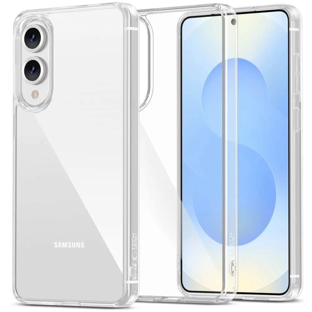 Tech-Protect Flexair Hybrid Back Cover Πλαστικό / Σιλικόνης 0.3mm Διάφανο (Galaxy S25 Edge) TPFHSAS25E - Image 1