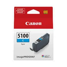 Canon PFI-5100 Γνήσιο Μελάνι Εκτυπωτή InkJet Κυανό (6953C001) - Image 1