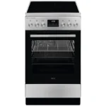 AEG CCB56490BM Κουζίνα 58lt με Κεραμικές Εστίες Π50εκ. Inox