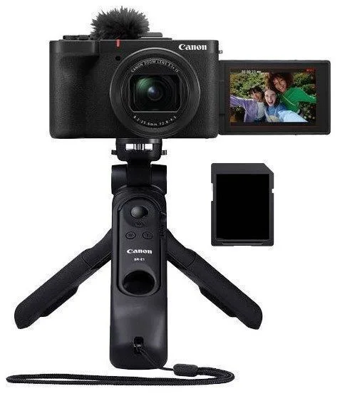 20250411132626_canon_powershot_v1_premium_vlogger_kit_compact_fotografiki_michani_22_3mp_optikou_zoum_3_1x Canon PowerShot V1 Premium Vlogger Kit Compact Φωτογραφική Μηχανή 22.3MP Οπτικού Ζουμ 3.1x Μαύρη - Image 1