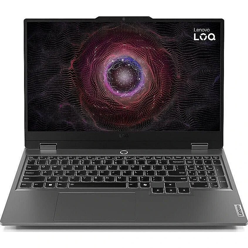 Lenovo LOQ 15ARP9 15.6" IPS FHD 144Hz (Ryzen 5-7235HS/16GB/1.5TB SSD/GeForce RTX 3050/W11 Home) Luna Grey (US Keyboard) - Image 1
