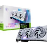 MSI GeForce RTX 5080 16GB GDDR7 Gaming Trio OC White Κάρτα Γραφικών V531-045R