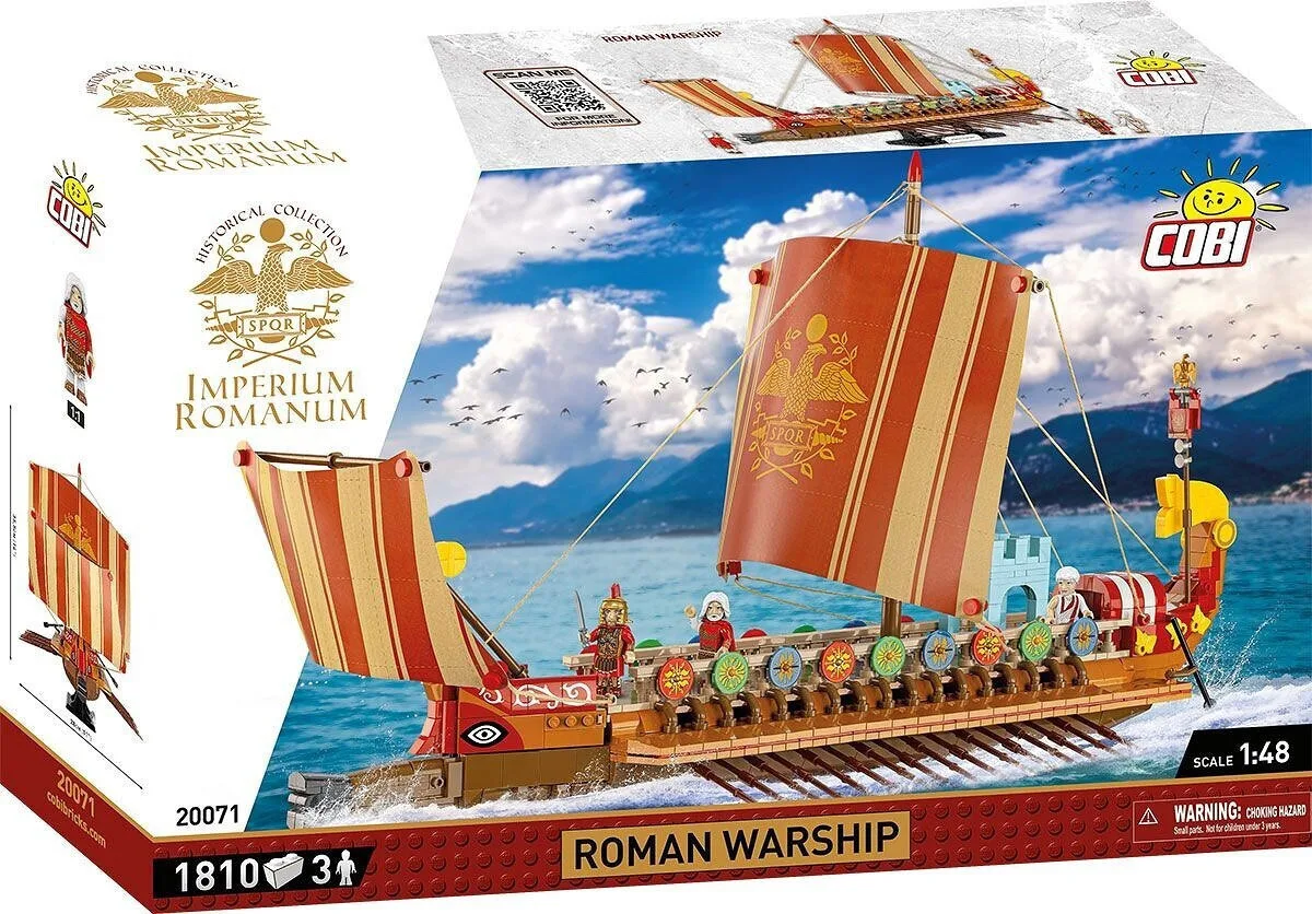 20250415124653_cobi_touvlakia_roman_empire_battleship_1810tmch Cobi Τουβλάκια Roman Empire - Battleship 1810τμχ - Image 1