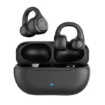 Jlab Flex Open Ear Bluetooth Handsfree Ακουστικά με Αντοχή στον Ιδρώτα και Θήκη Φόρτισης Μαύρα