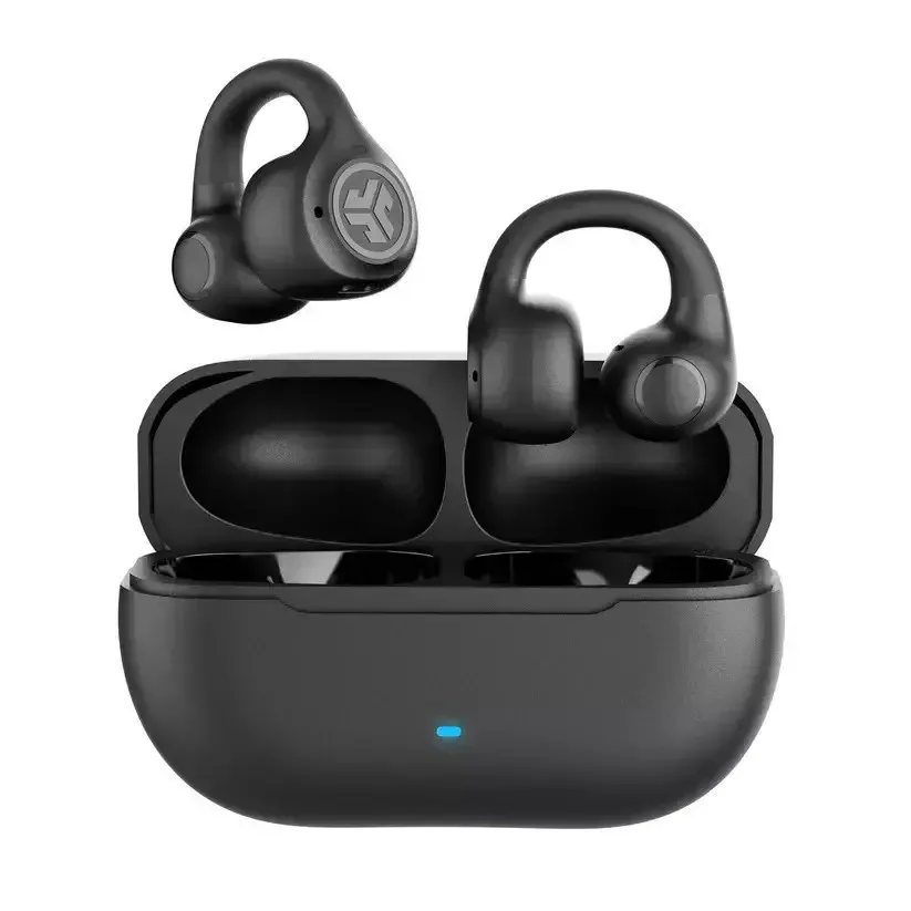 20250415131428_jlab_flex_open_ear_bluetooth_handsfree_akoustika_me_antochi_ston_idrota_kai_thiki_fortisis_mayra Jlab Flex Open Ear Bluetooth Handsfree Ακουστικά με Αντοχή στον Ιδρώτα και Θήκη Φόρτισης Μαύρα - Image 1