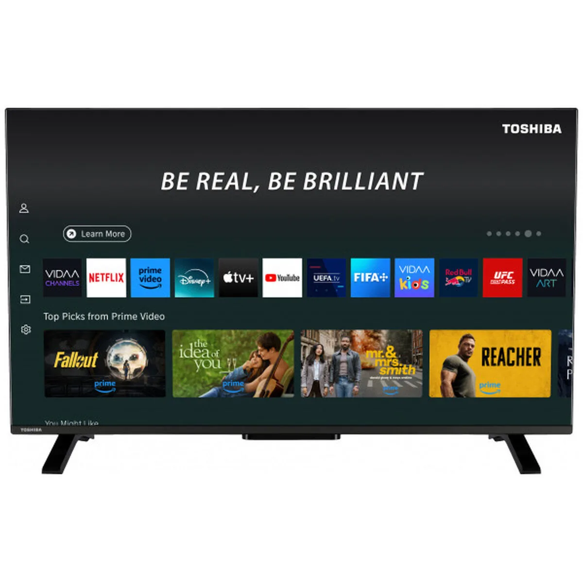 Toshiba Smart Τηλεόραση 40" 4K UHD QLED QV2F HDR (2024) 40QV2F63DG - Image 1