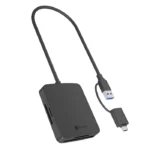 Icy Box Card Reader USB 3.2 για SD/microSD (IB-CR302-CU3)