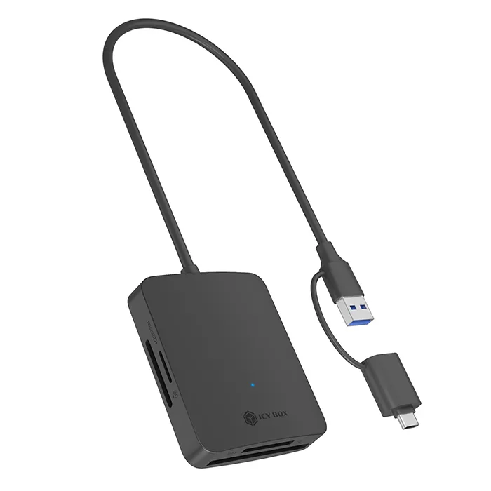 Icy Box Card Reader USB 3.2 για SD/microSD (IB-CR302-CU3) - Image 1