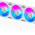 Gigabyte AORUS EZ CHAIN Case Fan 120mm με Λευκό Φωτισμό 3τμχ Λευκό