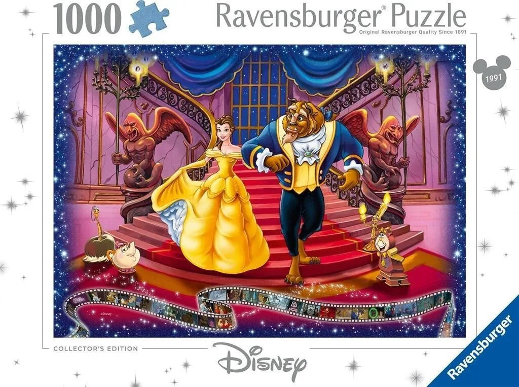 Disney Classics Beauty And The Beast Puzzle 2D 1000pcs 00320 - Image 1
