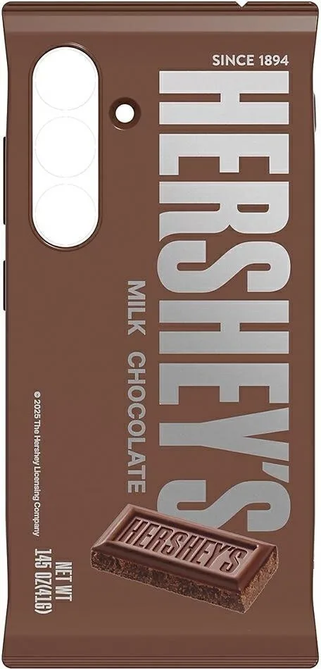20250422114403_samsung_hershey_s_milk_chocolate_snack_case_back_cover_plastiko_kafe_galaxy_s25_gp_fps931sbbaw Samsung Back Cover Πλαστικό με Λουράκι Καφέ (Galaxy S25) GP-FPS931SBBAW - Image 1