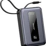 Usams XH Series CD243 Power Bank 20000mAh 65W με Θύρα USB-A και Θύρα USB-C Tarnish