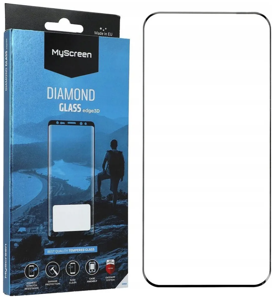 MyScreenPROTECTOR 3D Tempered Glass Μαύρο (Honor Magic7 Pro) - Image 1
