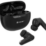 Tracer T10 In-ear Bluetooth Handsfree Ακουστικά με Θήκη Φόρτισης Μαύρα