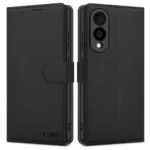 Tech-Protect Wallet Σιλικόνης Μαύρο (Galaxy S25)