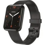 Lenovo E1 Max Αδιάβροχο Smartwatch με Παλμογράφο (Μαύρο)