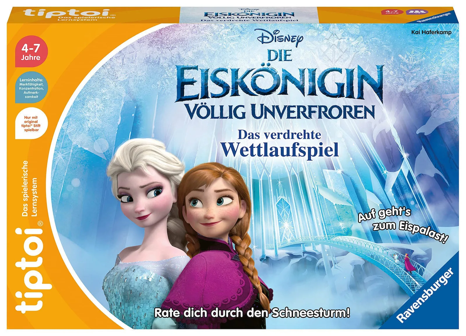 Επιτραπέζιο Παιχνίδι Disney Die Eiskönigin για 1-4 Παίκτες 4+ Ετών 00116 (GER) Ravensburger - Image 1