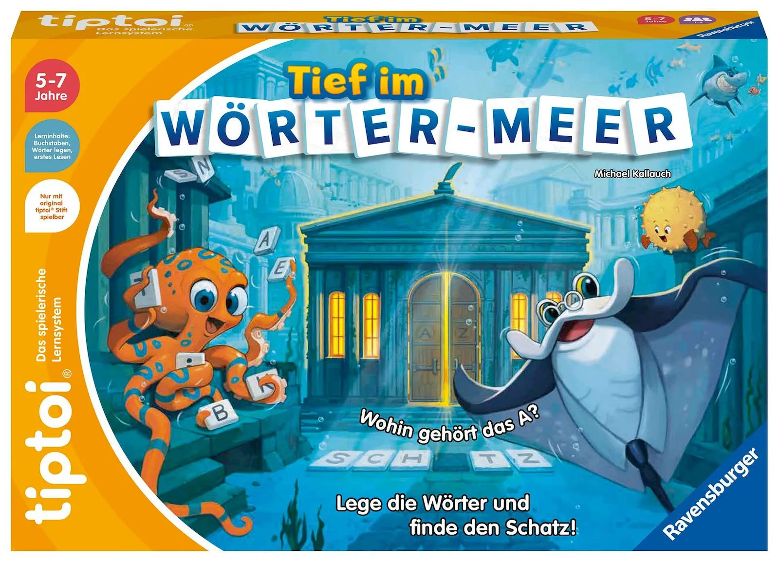 Επιτραπέζιο Παιχνίδι Tief im Wörter-Meer για 1-4 Παίκτες 5+ Ετών 00103 (GER) Ravensburger - Image 1