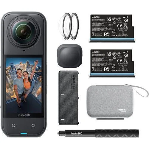 20250424123217_insta360_x5_action_camera_8k_essentials_bundle_me_othoni_kai_wi_fi_mayri Insta360 X5 Action Camera 8K Essentials Bundle με Οθόνη και Wi-Fi Μαύρη - Image 1