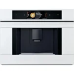 Bosch Αυτόματη Μηχανή Espresso Εντοιχιζόμενη 1500W Πίεσης 19bar για Cappuccino με Μύλο Άλεσης Λευκή CTL7181W0