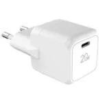 Tucano Φορτιστής Χωρίς Καλώδιο GaN με Θύρα USB-C 20W Power Delivery Λευκός (GAN20)