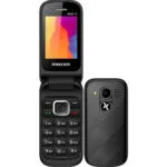 MaxCom MM815 Dual SIM Κινητό με Μεγάλα Κουμπιά Μαύρο