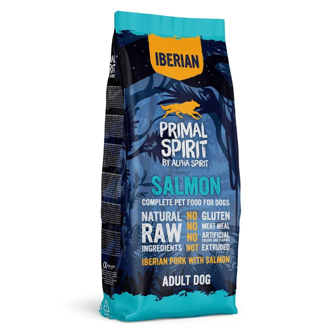 Primal Spirit Iberian 70% Salmon Semi-moist Dog Food 12 Kg - Image 1