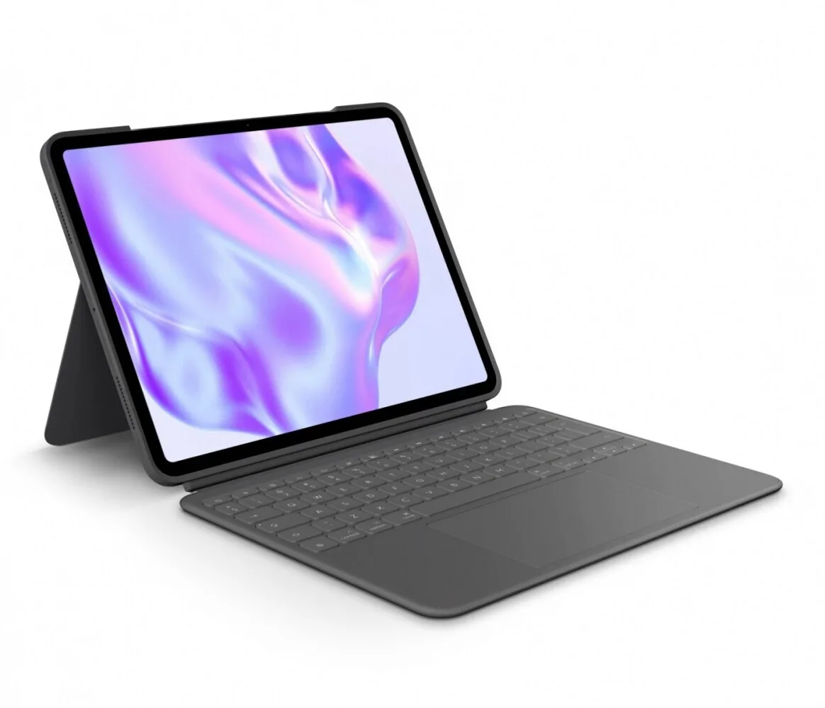 Logitech Combo Touch Flip Cover Γκρι (iPad Pro 2024 13") - Image 1