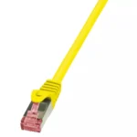LogiLink S/FTP Cat.6 Καλώδιο Δικτύου Ethernet 0.25m Κίτρινο 1τμχ CQ2017S