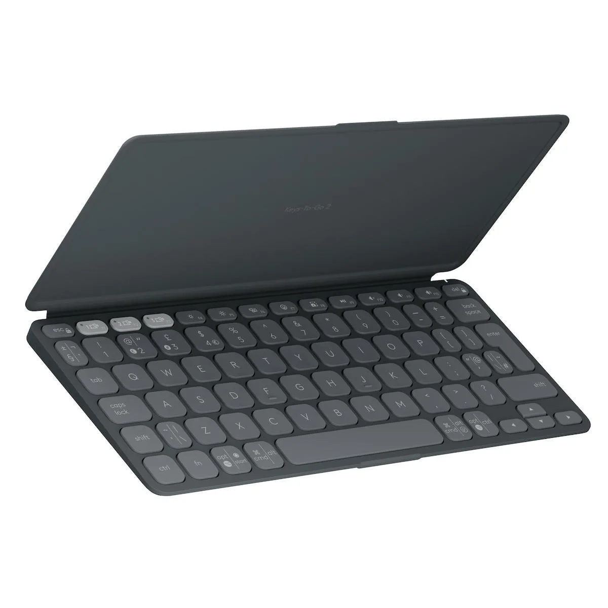20250425154900_logitech_keys_to_go_2_asyrmato_bluetooth_pliktrologio_gia_tablet_agliko_us_graphite Logitech Keys To Go 2 Ασύρματο Bluetooth Πληκτρολόγιο για Tablet Αγγλικό US Graphite - Image 1