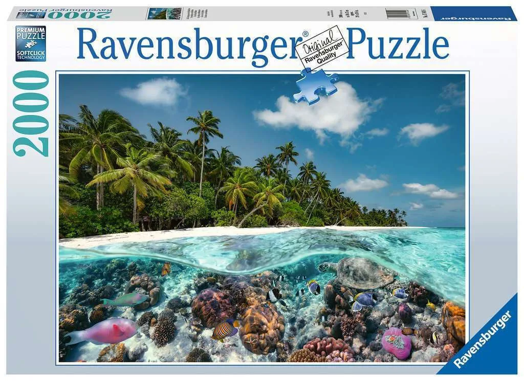Puzzle A Dive in the Maldives 2D 2000 Κομμάτια 17441 - Image 1