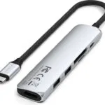 Satechi ST-P6SS USB-A / USB-C Docking Station με HDMI 4K PD Ασημί