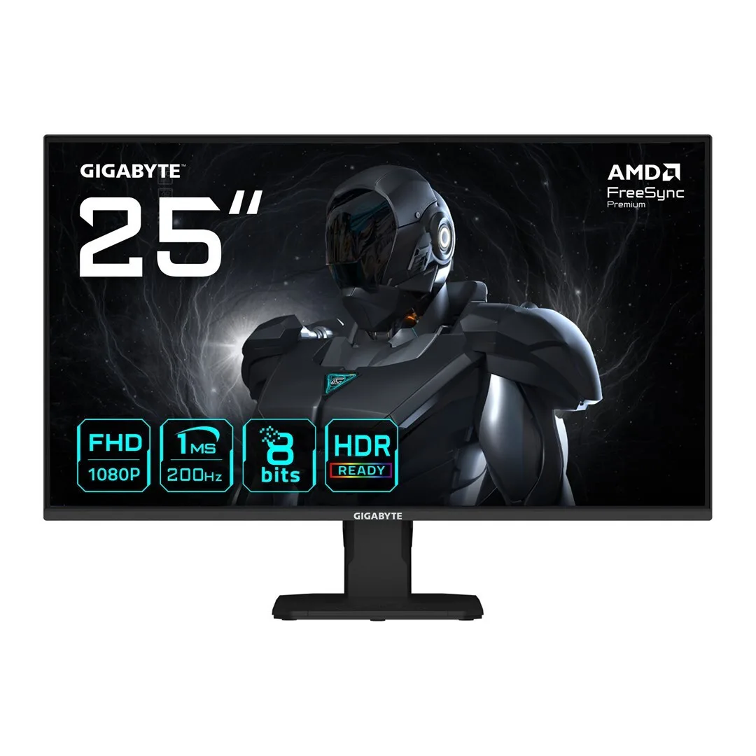 Gigabyte GS25F2 IPS HDR Gaming Monitor 25" FHD 1920x1080 200Hz με Χρόνο Απόκρισης 1ms GTG - Image 1
