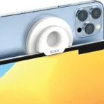 Sodi Bm-300 Βάση Γραφείου για Κινητό σε Λευκό χρώμα