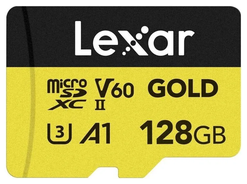 Lexar Professional microSDXC 128GB Class 10 U3 V60 A1 UHS-II - Image 1