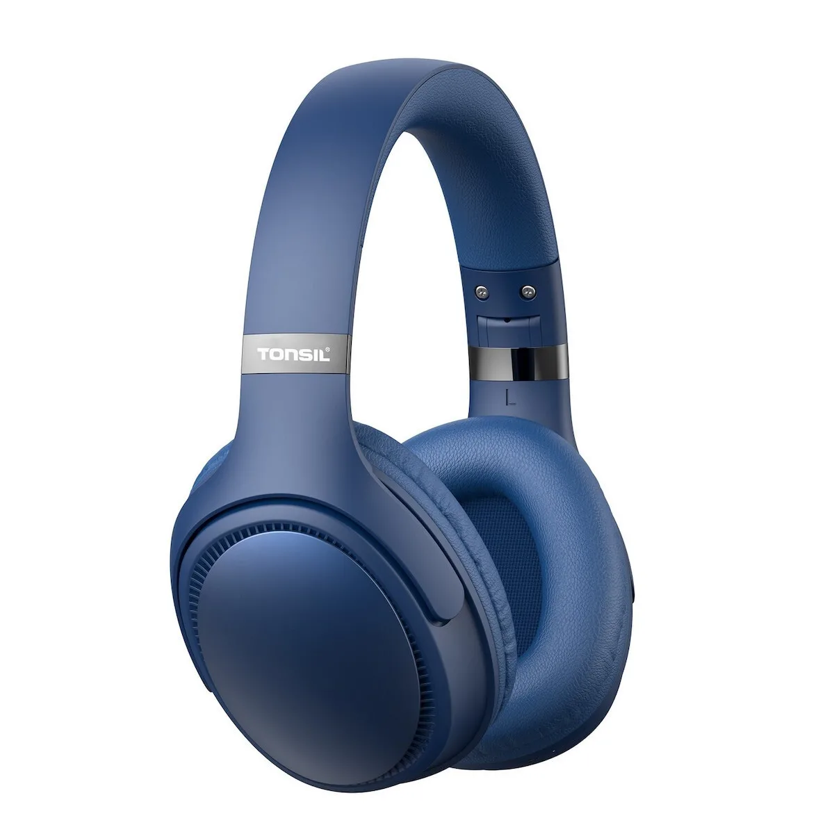 20250430120106_tonsil_asyrmata_bluetooth_on_ear_akoustika_me_radiofono_me_55_ores_leitourgias_blue Tonsil Ασύρματα Bluetooth Over Ear Ακουστικά με Ραδιόφωνο με 55 ώρες Λειτουργίας Blue - Image 1