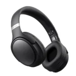 Tonsil Ασύρματα / Ενσύρματα Over Ear Ακουστικά με Ραδιόφωνο με 55 ώρες Λειτουργίας Μαύρα