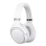 Tonsil Ασύρματα Bluetooth Over Ear Ακουστικά με Ραδιόφωνο με 55 ώρες Λειτουργίας Λευκά