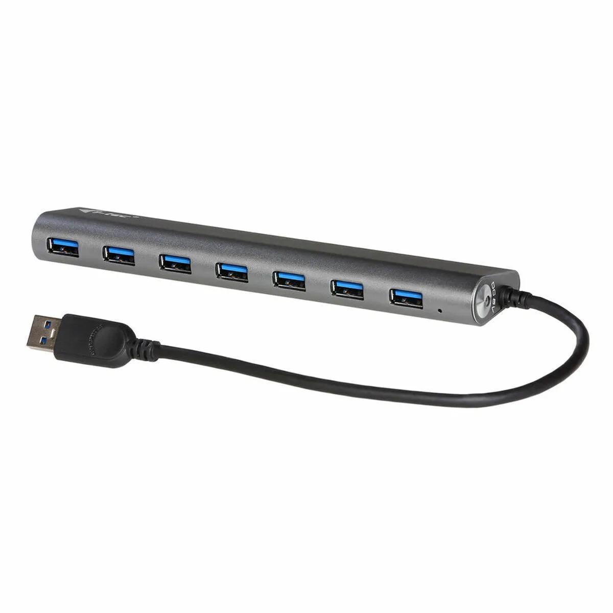 20250430120959_i_tec_usb_3_2_hub_7_thyron_me_syndesi_usb_a_thyra_fortisis_gri_u3hub778uk i-tec USB 3.2 Hub 7 Θυρών με σύνδεση USB-A & Θύρα Φόρτισης Γκρι (U3HUB778UK) - Image 1