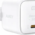 Aukey Φορτιστής Χωρίς Καλώδιο με Θύρα USB-C 30W Power Delivery Μαύρος (PA-B1L)