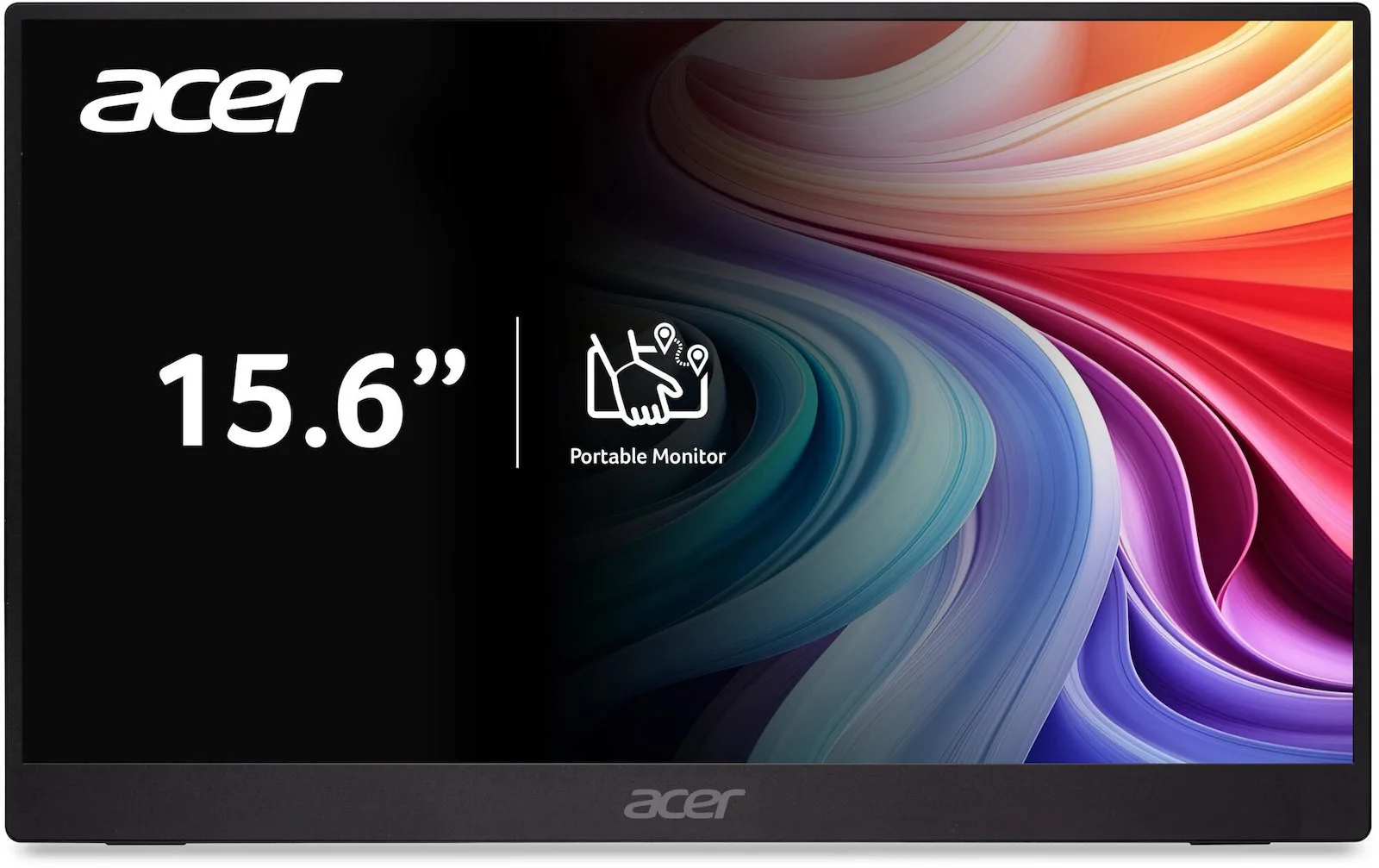Acer PM161Q B1 IPS Φορητό Monitor 15.6" FHD 1920x1080 με Χρόνο Απόκρισης 4ms GTG - Image 1