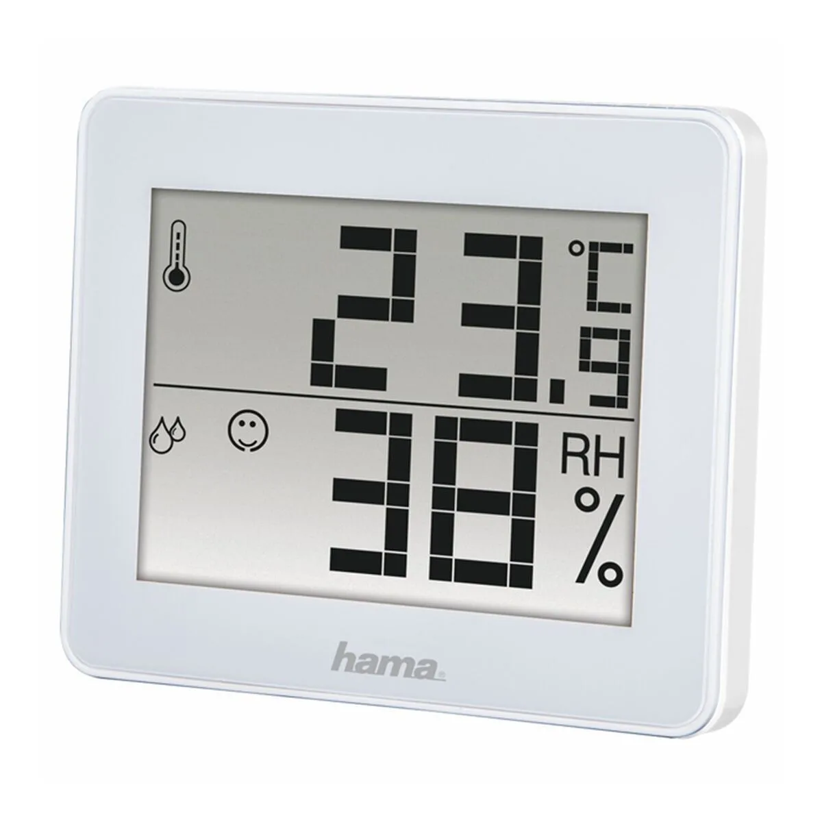 20250430170604_hama_thermometro_ygrasiometro_gia_chrisi_se_esoteriko_choro_00186360 HAMA Ψηφιακό Θερμόμετρo & Υγρασιόμετρo για Χρήση σε Εσωτερικό Χώρο 00186360 - Image 1