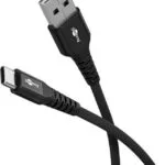 Goobay Braided USB 2.0 Cable USB-C male - USB-C / USB-A 60W Μαύρο 3m (74528)
