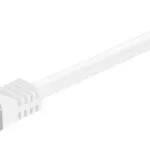 Goobay S/FTP Cat.7 Καλώδιο Δικτύου Ethernet 1m Λευκό 1τμχ 91091
